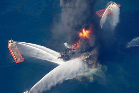 Investigators are looking for the cause of the explosion. . Oil rig explosion 2023
